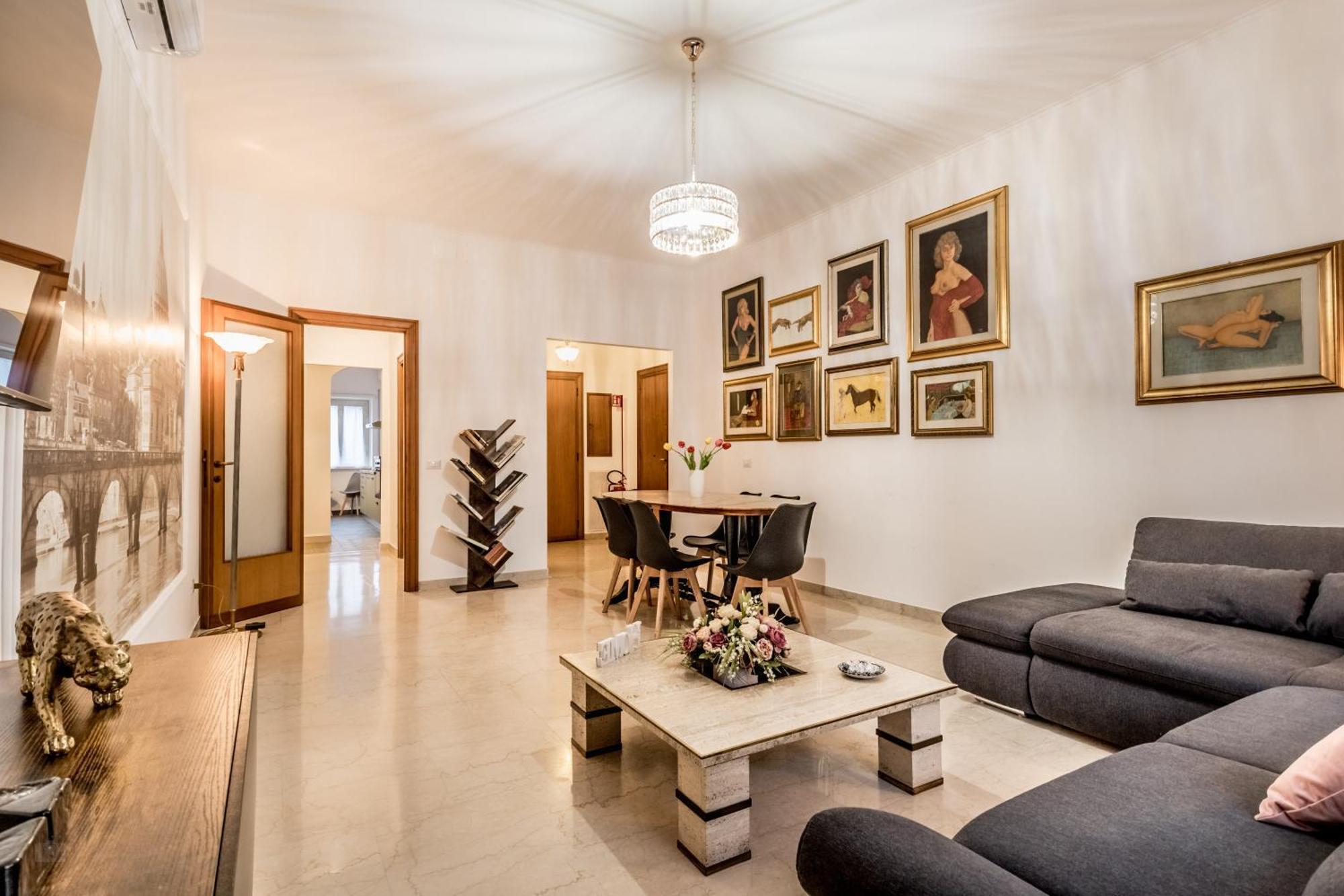 Apartmán La Casa Di Umberto Řím Exteriér fotografie